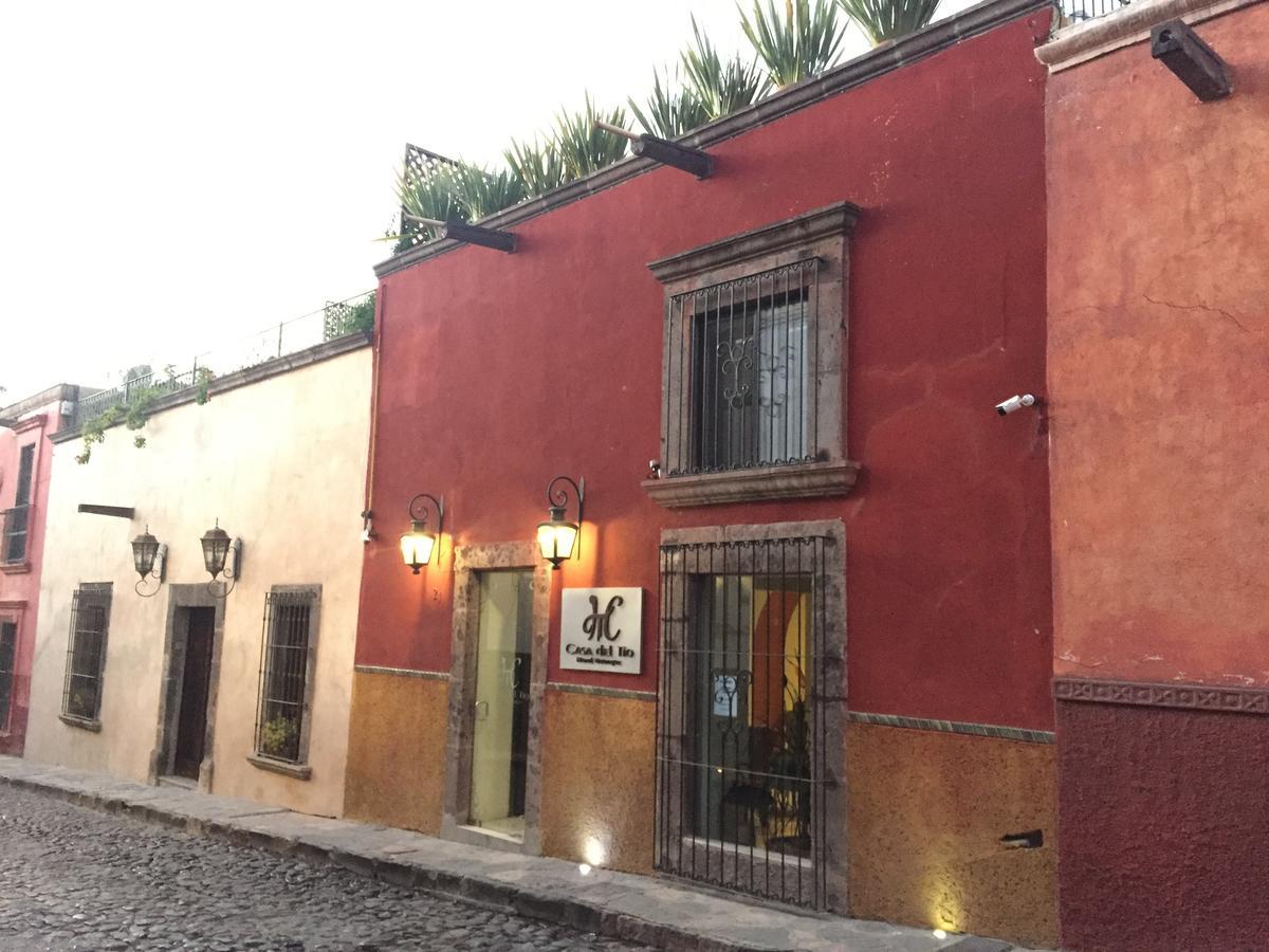 Casa Del Tio Hotel Boutique San Miguel de Allende Bagian luar foto Restaurant AC