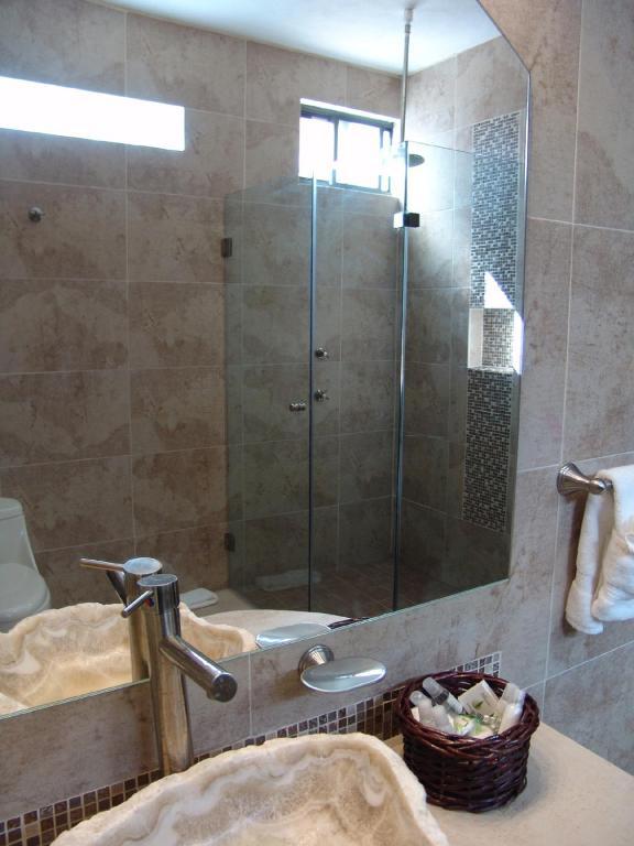 Casa Del Tio Hotel Boutique San Miguel de Allende Ruang foto A shower door